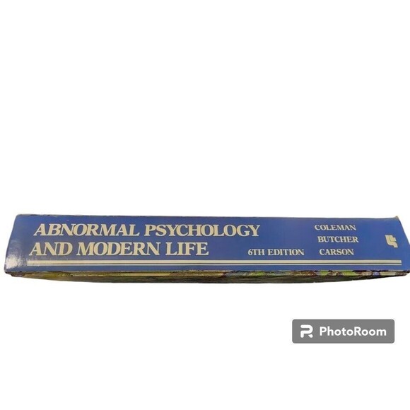 Abnormal Psychology and Modern Life by James Neal Butcher, James C. Coleman... - Picture 4 of 6